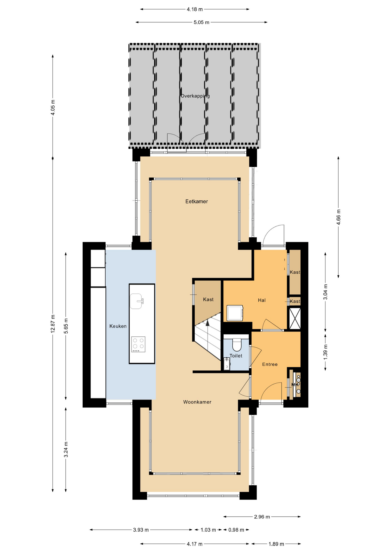 Zuidewijn 30 - 8226 RL - lelystad-plattegrond-1